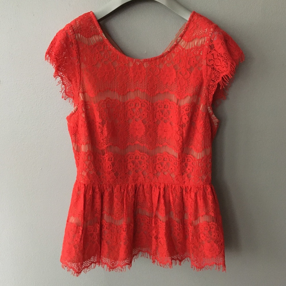 Anthropologie Maeve Short-Sleeve Blouse